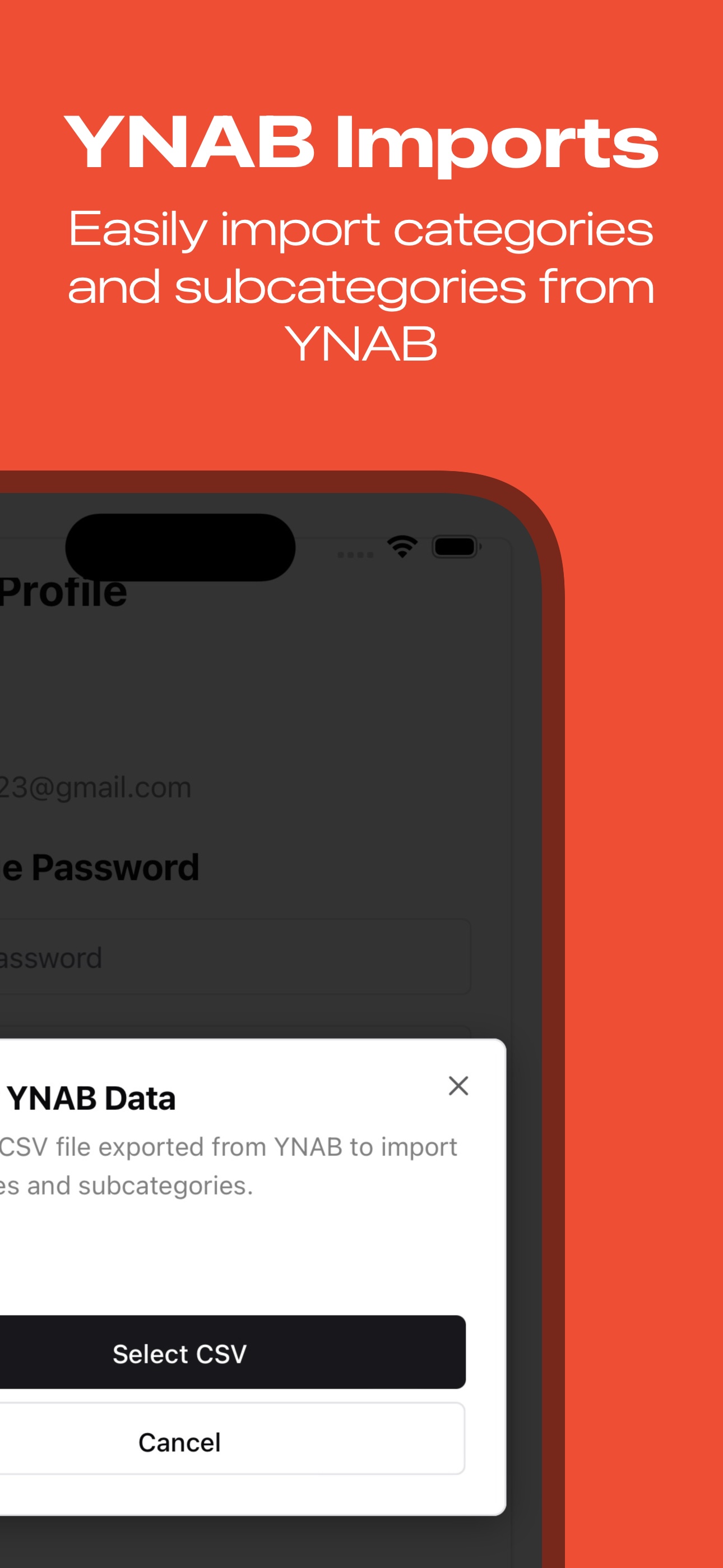 YNAB Import Feature